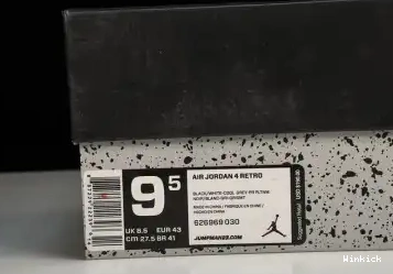 AIR FQ8138-002 4 RETRO JORDAN FEAR 0530